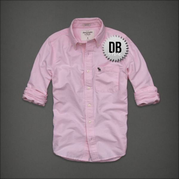 CAMISA SOCIAL MASCULINA - AMBERCOMBRIE & FITCH